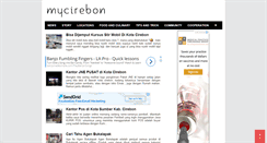 Desktop Screenshot of mycirebon.com